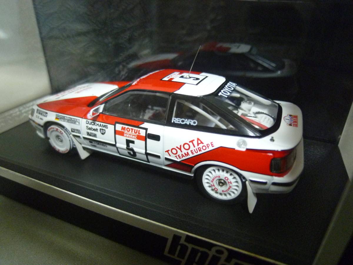 Amazon | HPI 1/43 ミニカー セリカ GT-FOUR 5 K.エリクソン ツールド